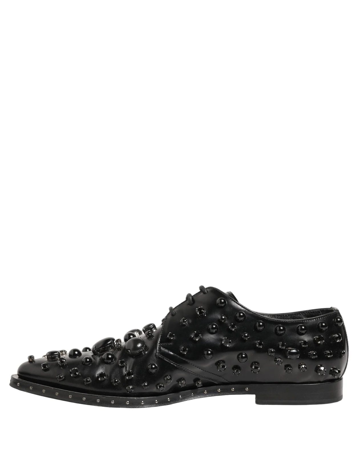 Dolce & Gabbana — Dolce & Gabbana Studded Formal Derby — Designer Shoe — resale