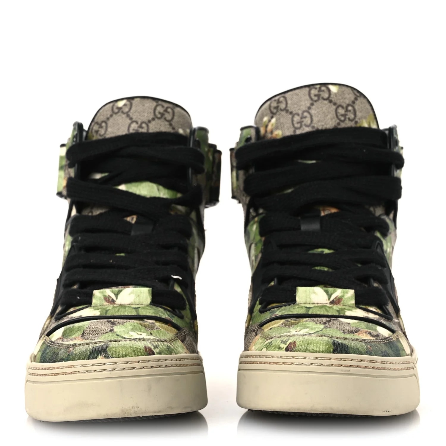 GG Monogram Blooms Web High Top Sneakers 8 3