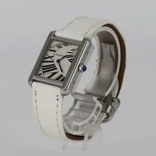 Authentic Cartier Tank Solo Index Animation SM W5200018 Stainless Steel Quar... 2