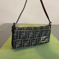 Fendi Mamma Baguette Pattern Auth From Japan 2