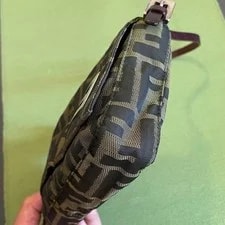 Fendi Mamma Baguette Pattern Auth From Japan 4