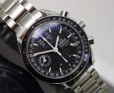 Omega — Omega Speedmaster Triple Date mk40. Model 3520.50 Box Manual 1 Yr Gtee — Watch — resale