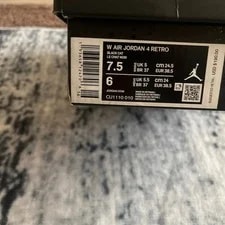 Size 7.5- Air Jordan 4 Retro 2025 Cat 2