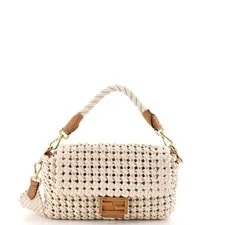 Fendi — Fendi Baguette NM Woven Medium — Handbag — resale