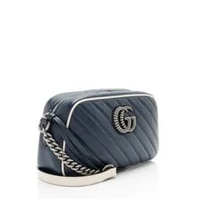 Gucci Matelasse Padded Iridescent GG Marmont Small Camera 2