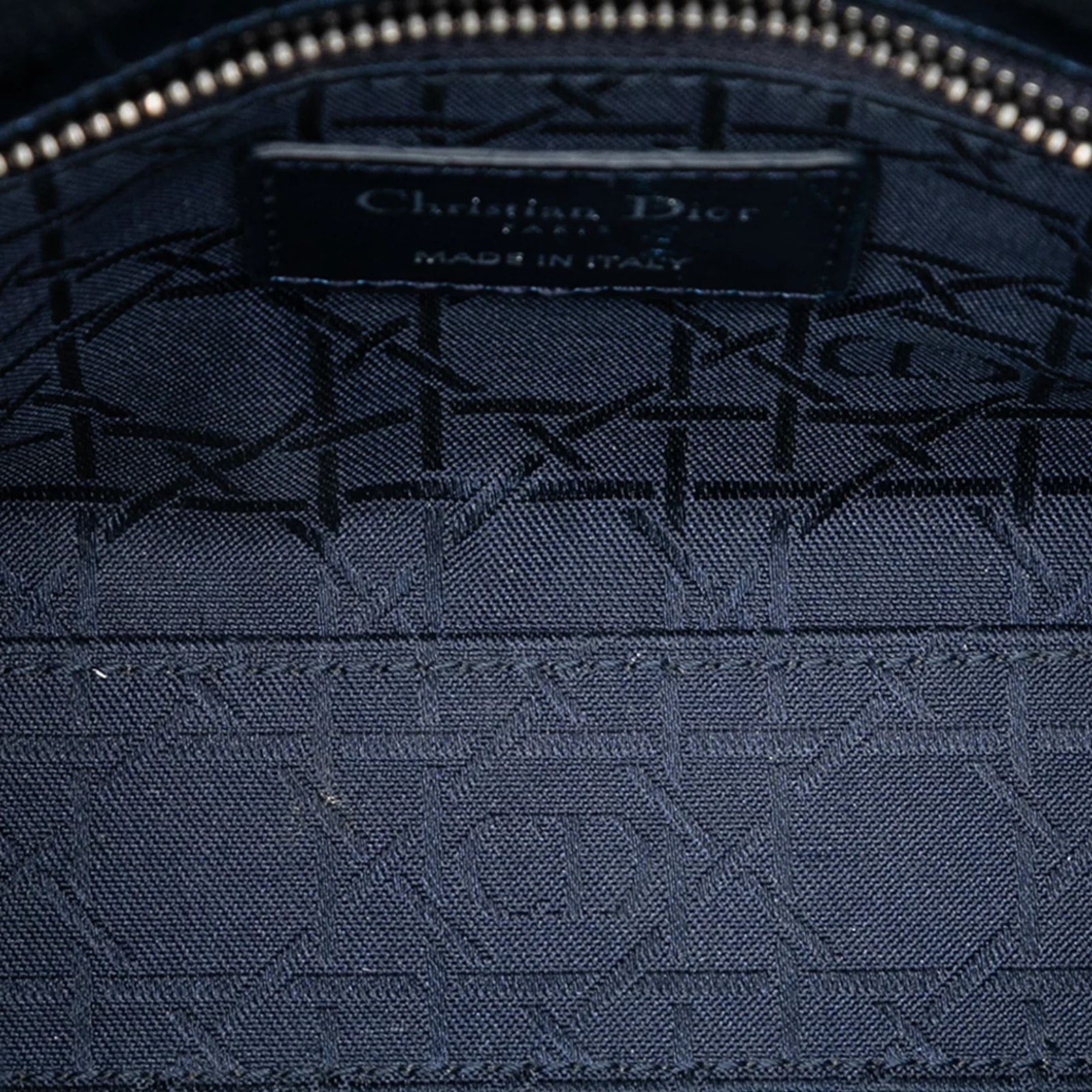 Mini Metallic Crinkled Lady Dior 4