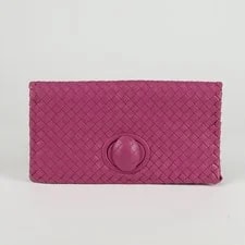 Bottega Veneta — Bottega Veneta Intercciato Flap 274473 67122338 — Handbag — resale