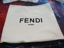 Fendi Embossed Crossbody Adjustable Strap Dust 2