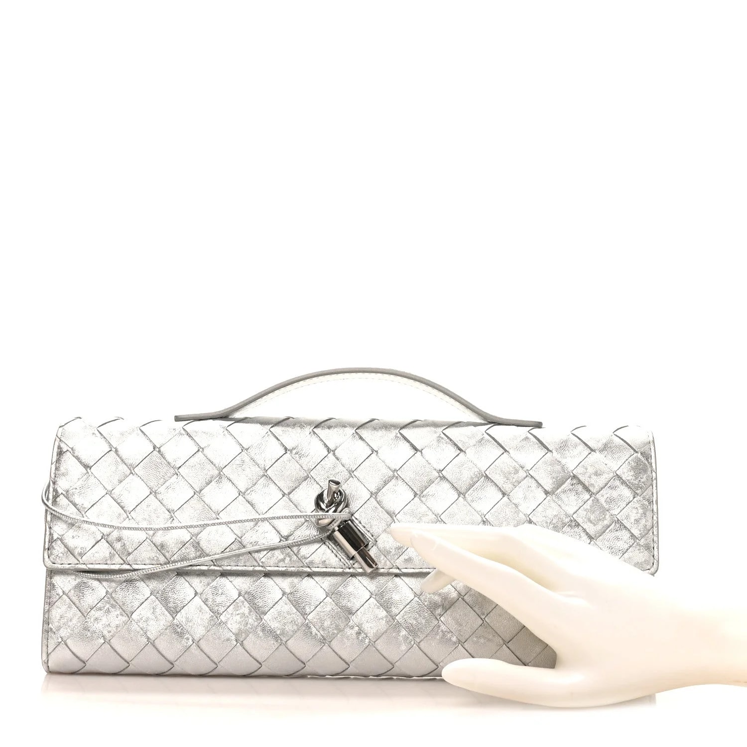 Metallic Long Andiamo Top Handle 2