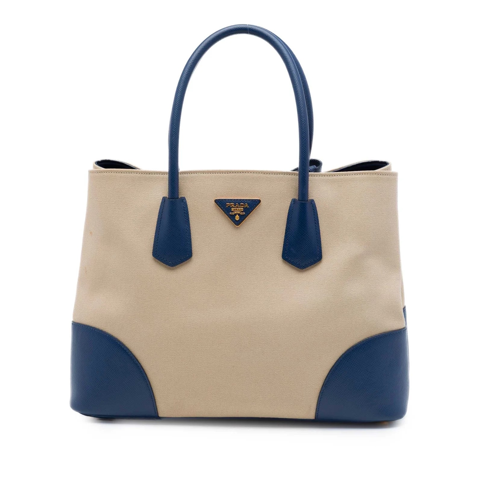 Prada — Large Canapa and Double Satchel — Handbag — resale