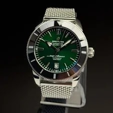 2024 Breitling Superocean Heritage II B20 Automatic 46mm Green Dial 2