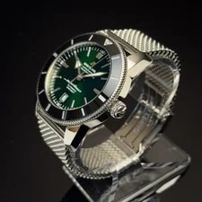2024 Breitling Superocean Heritage II B20 Automatic 46mm Green Dial 4