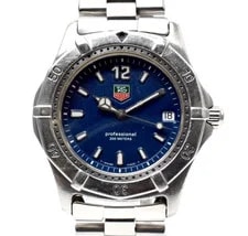 Tag Heuer — [EXC+4] TAG Heuer 2000 Professional WK1113 Blue 38mm Quartz Japan — Watch — resale