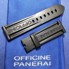 Officine Panerai Rubber Buckle Genuine Strap From Japan 2