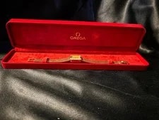 Omega — 14K Yellow Gold Omega With Diamonds IN Original Box--de Ville Model — Watch — resale