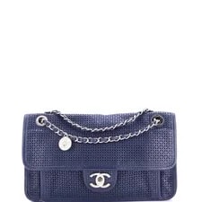 Chanel — Chanel Up in the Air Medallion Flap Perforated Medium — Handbag — deal