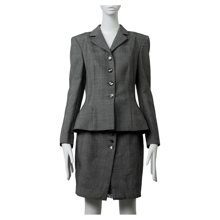 Christian Dior, John Galliano for Christian Dior — By John Galliano F/W 2007 Hourglass Suit FR40 — Designer Shoe — resale