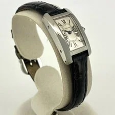 Cartier Tank Americaine Mini WSTA0032 Excellent Quartz Steel With Box 3