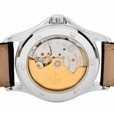 Patek Philippe Calatrava 5117G-001 18K WG White Roman Dial Auto 37mm 4