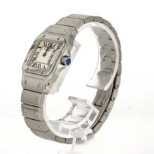 Cartier Santos Galbe SM W20056D6 Stainless Steel Quartz #230-000-6... 2