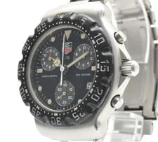 Tag Heuer — 【Exc+4】 TAG Heuer Formula 1 571.513T Black Chronograph Quartz — Watch — deal