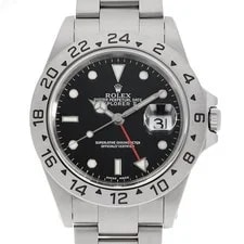 Rolex — Rolex Explorer II 16570 Black K Number Second Hand — Watch — resale