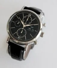 IWC IW391029 Portofino Automatic Chronograph, 42mm, Black Dial 2