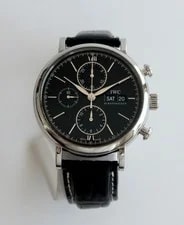 IWC IW391029 Portofino Automatic Chronograph, 42mm, Black Dial 3