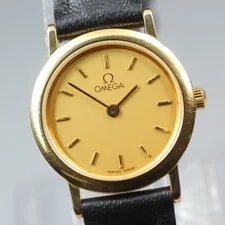 Omega — [Exc+5] 1991 Omega de Ville Cal.1459 Quartz Gold 22mm — Watch — resale