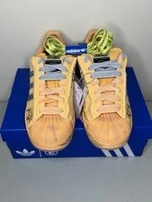 Adidas — Adidas Superstar X Hellstar Hazy Orang Creamsicle LA1501 Size 11 NEW — Sneaker — resale