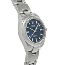 Rolex Oyster Perpetual 28 276200 28mm Stainless Steel Blue #WW1763 2