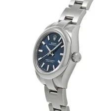 Rolex Oyster Perpetual 28 276200 28mm Stainless Steel Blue #WW1763 3