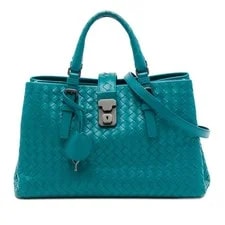 Bottega Veneta — Bottega Veneta Small Roma Satchel — Handbag — resale