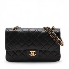 Chanel — Chanel Matelasse 25 Double Flap Double Chain Metal Fitti — Handbag — deal