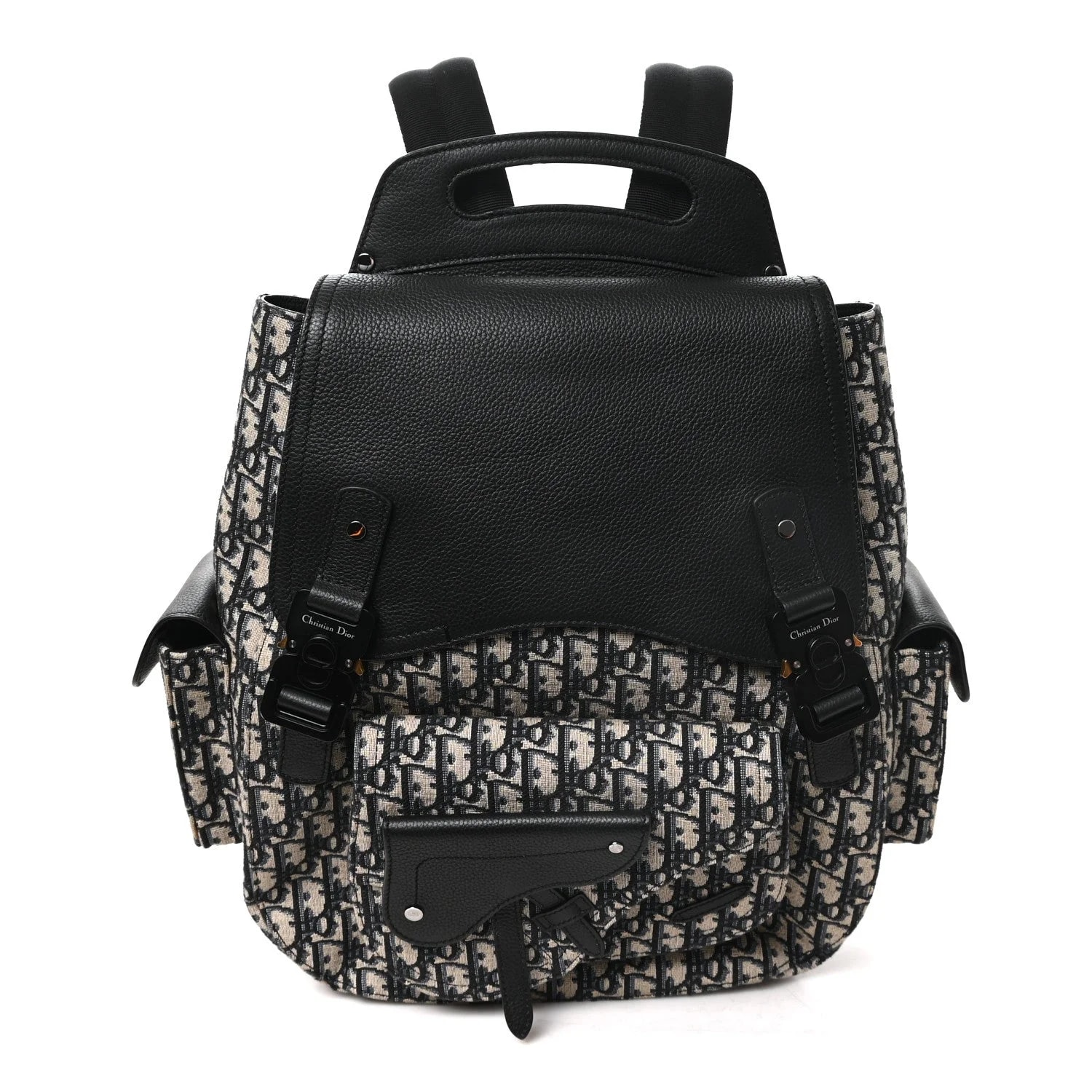Dior — Grained Maxi Gallop Backpack — Handbag — resale