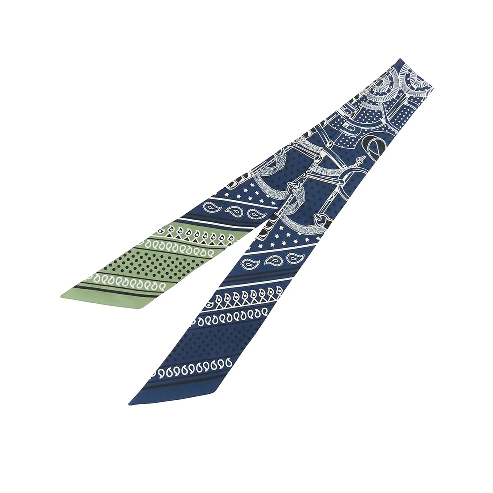Hermès — Eperon D Or Bandana Twilly Scarf — Accessory — resale