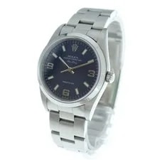 Rolex 14000M Air King Blue Dial SS AT Stainless Automatic P Number Fc 4