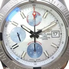 Breitling — Breitling Avenger 2 A13381 SS White Shell Dial White Automatic S 41100104333 — Watch — resale