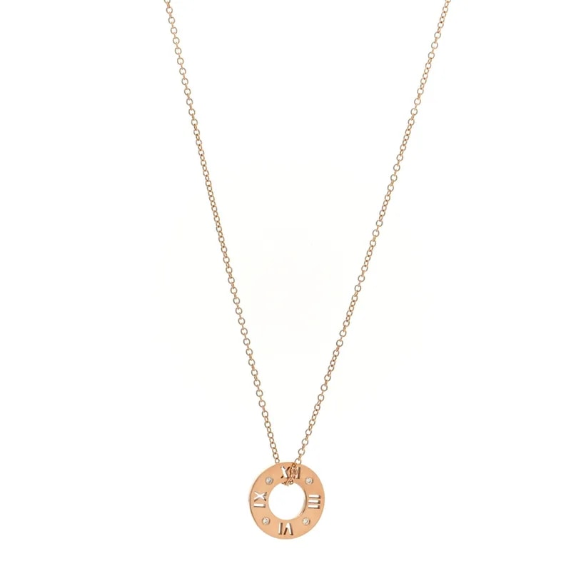 Tiffany & Co. — 18K Rose Gold Atlas Pierced — Jewelry — resale