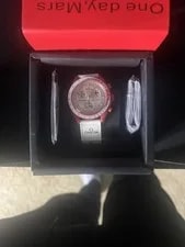 Omega X Swatch Mission To Mars Adults White - SO33R100 3