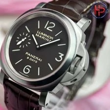 Panerai Luminor Marina 8 Days Titanio 44MM B&P Tobacco Dial on Leather Strap 2