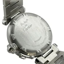 Cartier Pasha C Meridien GMT W31029M7 Silver Stainless Steel From J 2