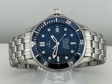 Omega — Omega Seamaster Pro 300M SMP 2531.80 Blue Wave Dial OG Bond 007 Full Size 41mm — Watch — resale