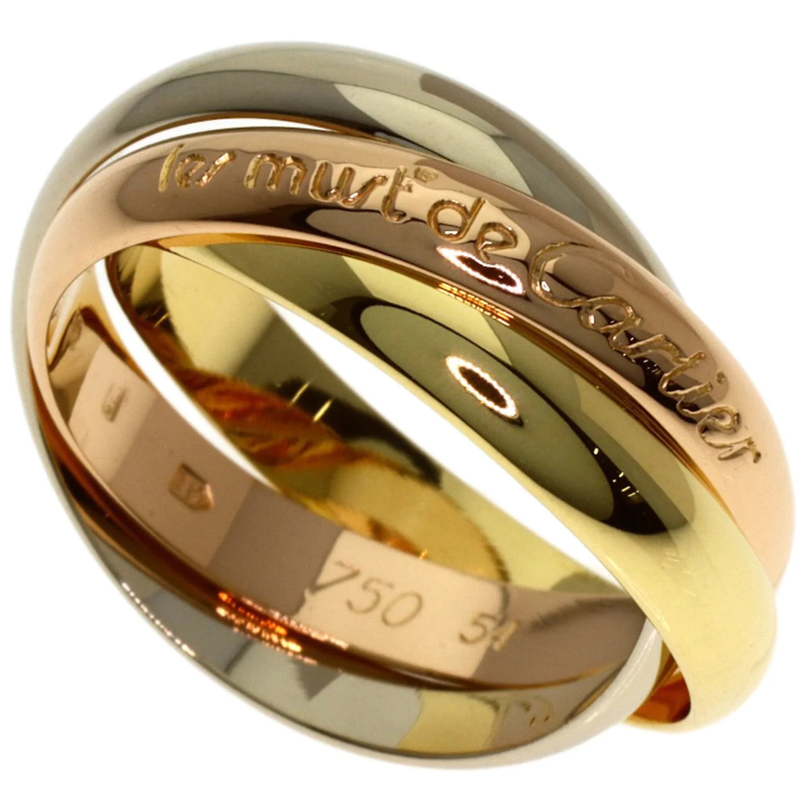 Cartier — Cartier Yellow Gold (18K) Band — Jewelry — resale