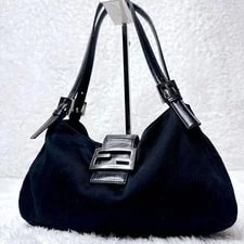 Fendi — Fendi Mamma Baguette Cotton Y2K Auth — Handbag — deal