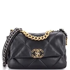 Chanel — Chanel 19 Flap Bag Quilted Medium — Handbag — resale