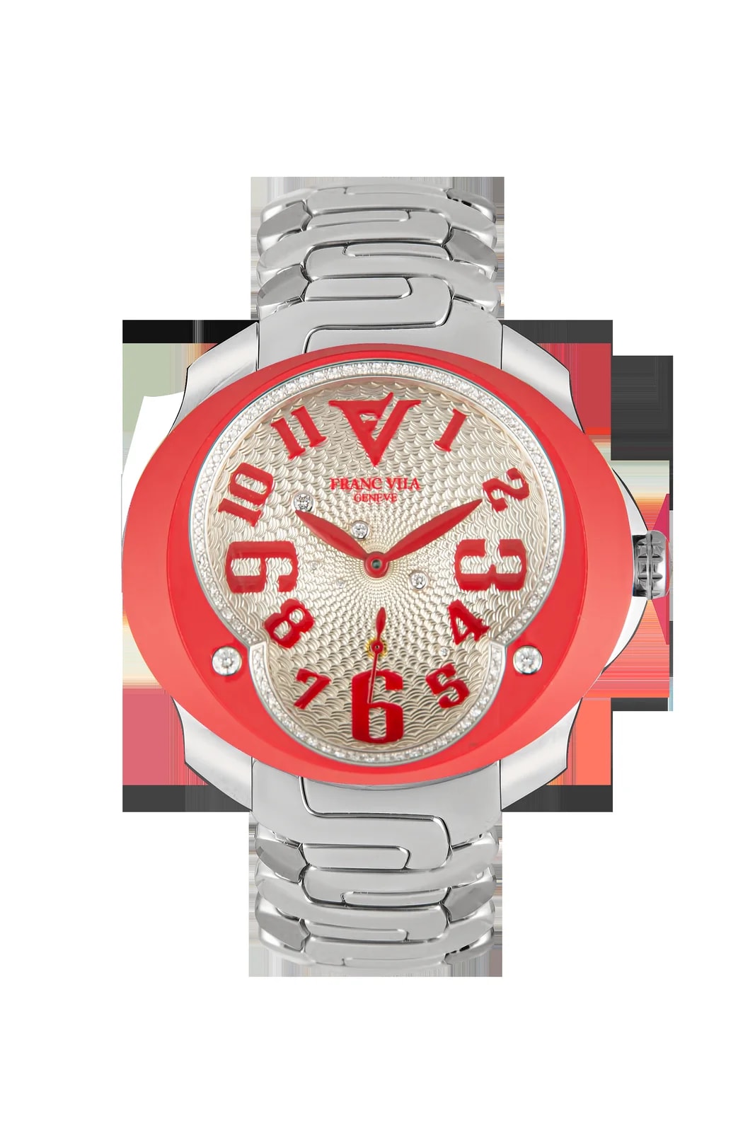 Worldofluxuryus — Franc Vila Tribute in Colors Stainless Steel — Watch — resale