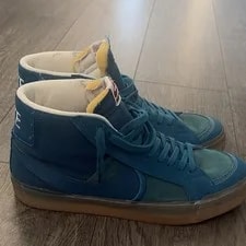 Nike SB — Nike SB Blazer Mid ’s Lace-Up Mid Top Skate Outsole — Sneaker — resale