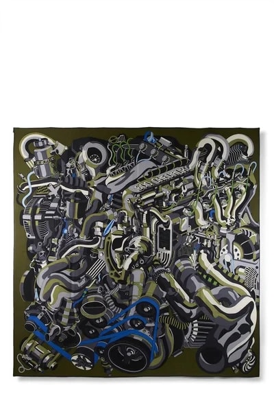Hermès — & '600 Chevaux' Scarf — Accessory — resale