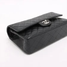 Chanel Big Matelasse Grained Single Flap Double Chain 4